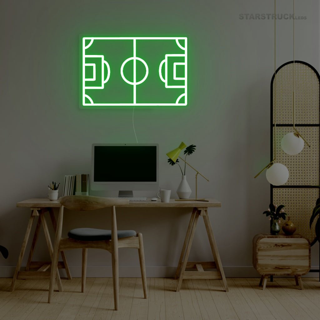 Football Pitch - Neon Sign - Starstruck Leds