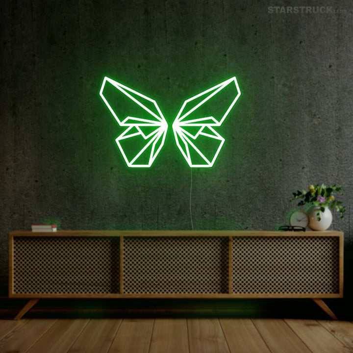 Oragami Butterfly - Neon Sign - Starstruck Leds