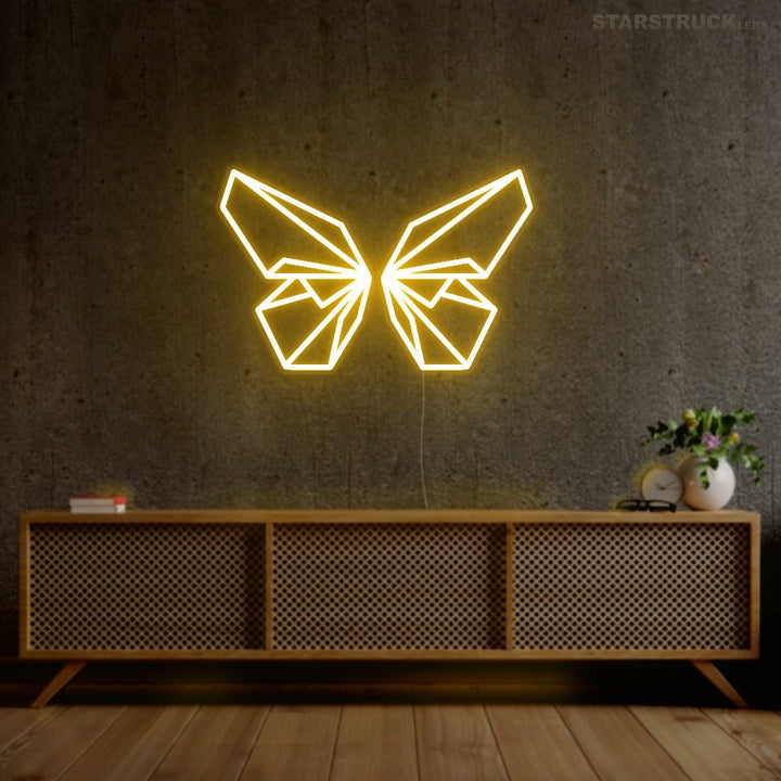 Oragami Butterfly - Neon Sign - Starstruck Leds