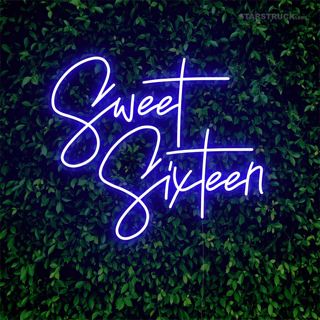 Sweet 16 - Neon Sign - Starstruck Leds