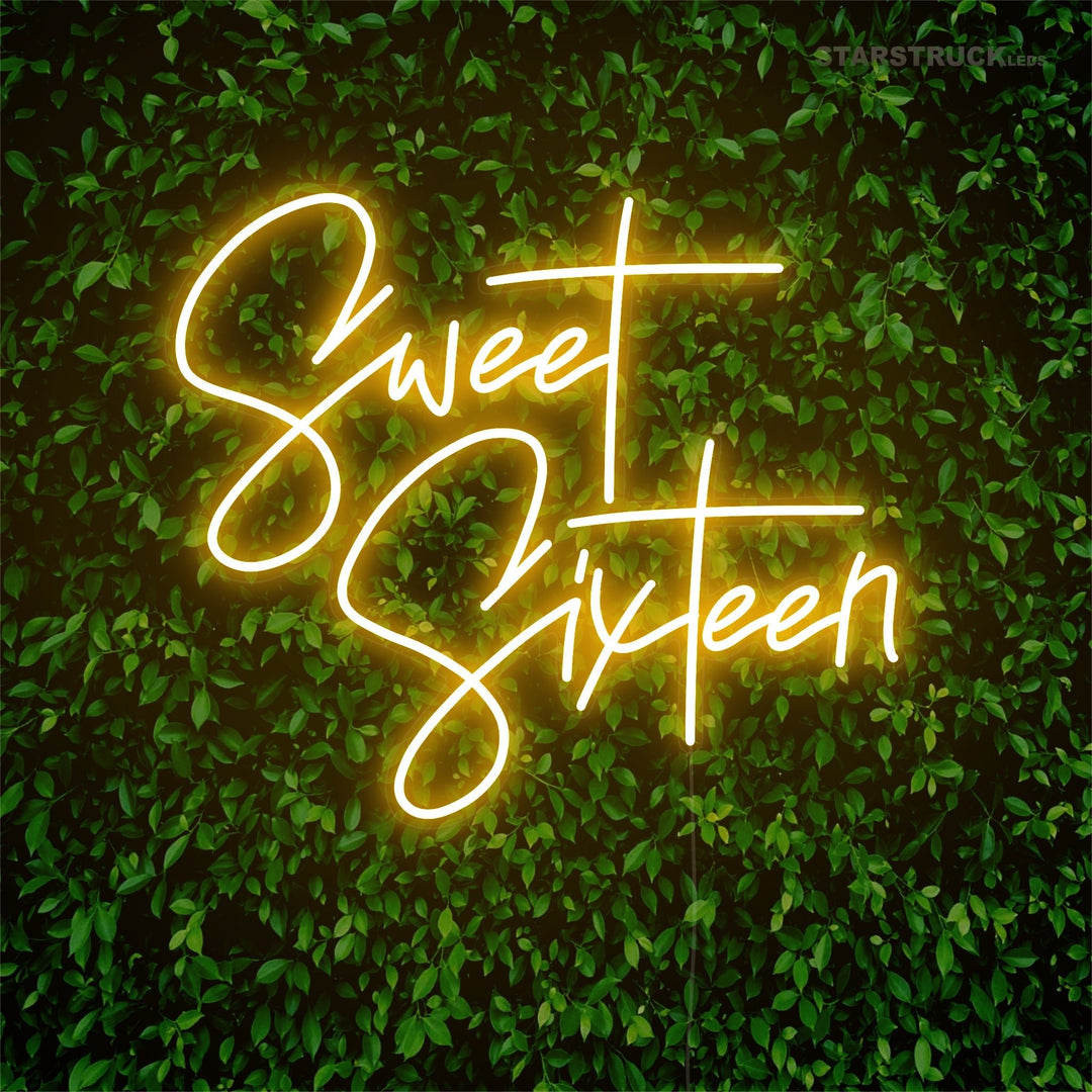 Sweet 16 - Neon Sign - Starstruck Leds